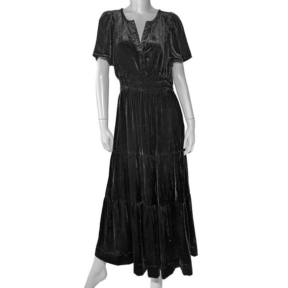 Anthropologie Dresses Anthropologie The Somerset Maxi Dress Velvet